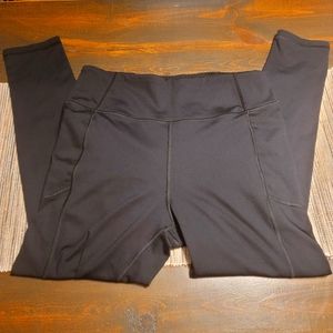 Victoria Secret Incredible Essential Leggings Black Size 14